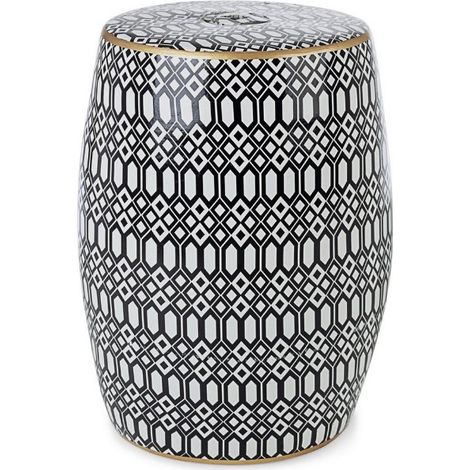 Sgabello in Ceramica Bizzotto Sfinge Arabic H46 cm (1/4)