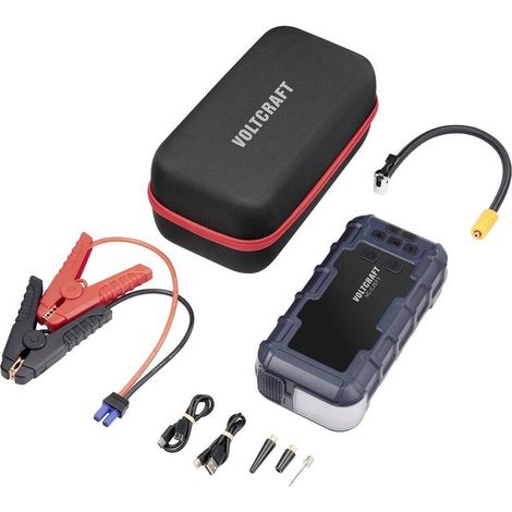 [NEUWERTIG] B-Ware VOLTCRAFT Schnellstartsystem Starthilfegerät Kompressor LED Powerbank 4-in-1 Set (1/2)