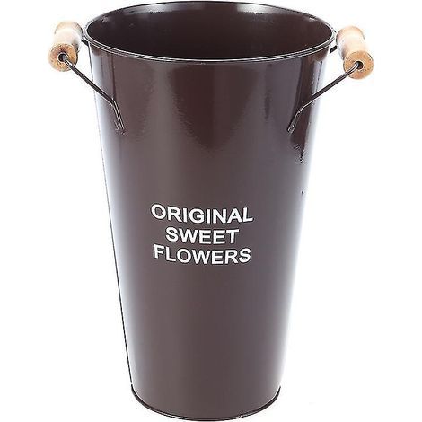 1 vase à plantes en fer forgé (1/3)