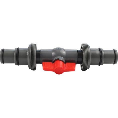 Adaptateur de tuyau de piscine de 3,2 à 3,8 cm pour mise à niveau de pompe Intex – Raccord fileté en plastique robuste pour systèmes de filtration de piscine hors sol (1/5)
