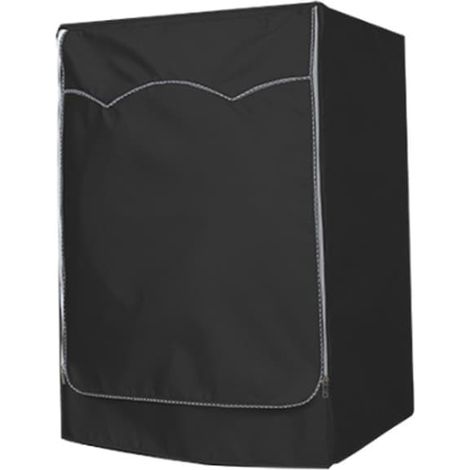 Couverture pour lave-linge/sèche-linge, toile, 60x65x85cm, protection complète contre les chocs, accès facile à tous les boutons (1/5)
