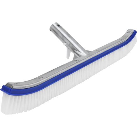 Brosse de nettoyage piscine avec manche en pour nettoyer les murs Ti Aluminium (1/5)