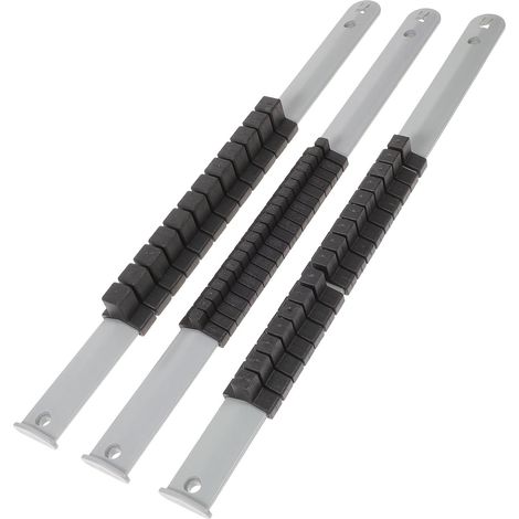 Rangement pour douilles 1/2, 3/8 et 1/4 pouce pour boîtes à outils, plastique robuste, 3 pièces, convient aux garages et aux mécaniciens professionnels. (1/5)