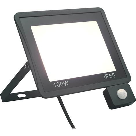 vidaXL Foco LED con sensor 100 W blanco frío (1/5)