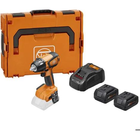 Fein Akku-Schlagschrauber ASCD 18-300 W2 AS Set / 2x 5,0 Ah Akku + Ladegerät in L-Boxx - 71151066000