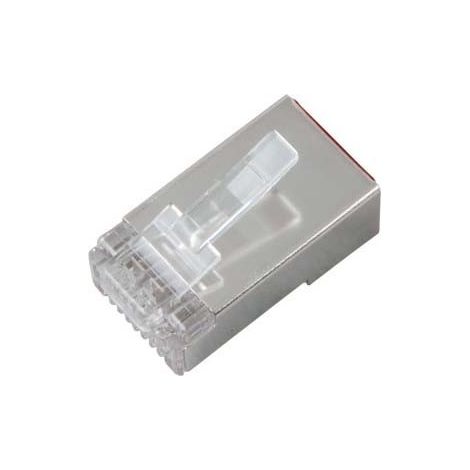 EFB-ELEKTRONIK 37541.3-100 RJ-45 ARGENT CONNECTEUR DE FILS - CONNECTEURS DE FILS (RJ-45, ARGENT, CAT5E, S/UTP (STP), 6,3 MM, 100 (1/3)