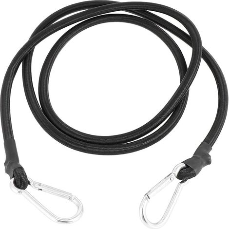 Cuerdas elásticas extra resistentes de 2 m con ganchos, para bicicletas, coches, lonas y equipaje.
