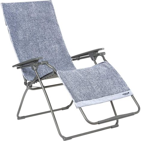 Lafuma Mobilier Telo da bagno per sdraio Relax, 100% cotone, Colore: iroise, LFM2972-9302 (1/4)
