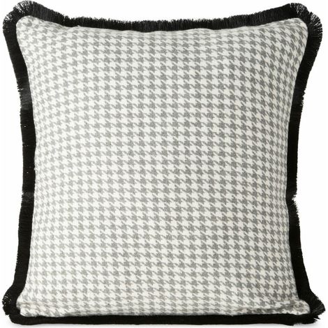 Taie d'oreiller PEPITKA2B 45x45 crème argentée (1/3)