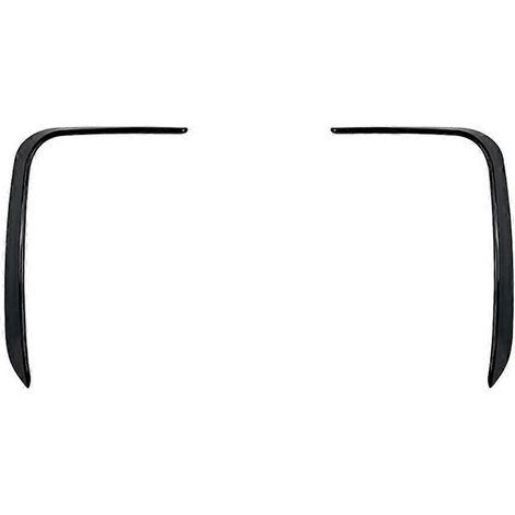 Heckstoßstangenspoiler in Hochglanzschwarz mit Lufteinlass für BMW X3 G01 LCI M Sport 2022-2023 (1/5)