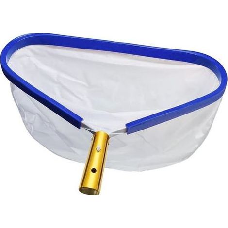 Epuisette Piscine Fond, Professionnelle Epuisette Spa, avec Maille Extra Fine, Cadre en Aluminium, Épuisette Piscine en Métal, pour Piscine, Etang, Spas, Parc Aquatique (1/5)