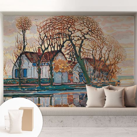 Carta Da Parati - Murale Alla Moda Decorazione - Camera Da Letto - Con Colla Gratuita Paesaggio idilliaco 208x146 cm (1/5)