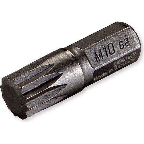 Boîte de 10 embouts de tournevis 5/16, XZN10  DOGHER 436-XZN10