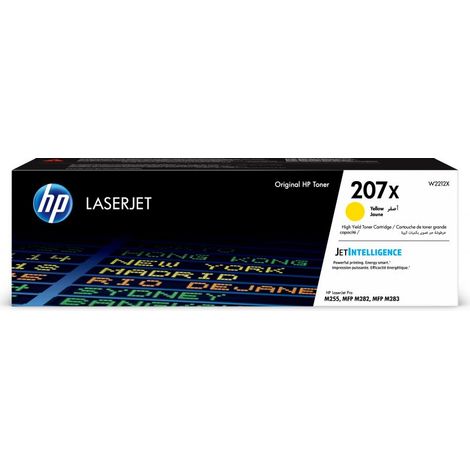Hewlett Packard HP 207X / W2212X Original Toner Gelb für ca. 2.450 Seiten (W2212X)