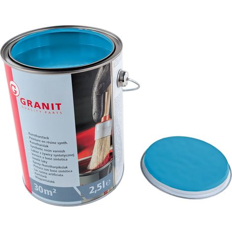 Hellblauer Lack RAL 5012 WILCKENS GRANIT 2,5 l Dose (1/3)