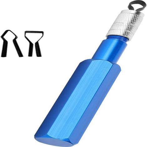 Outils de soudage pour sols vinyle, kit de pistolet à chaud pour soudage de sols PVC, grattoir en plastique, ouvrier du bâtiment (1/5)