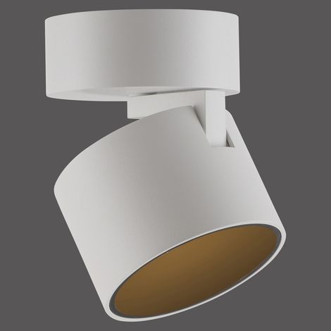 Spot lisse monté en surface Pure Cup Blanche-Neige - 6226-16