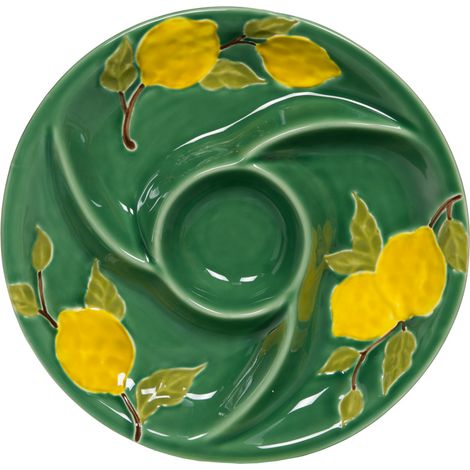 Table Passion - Plat 4 compartiments Lemon 31,5 cm