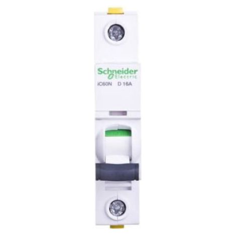 Disjoncteur 1P - 16 A - 6 kA - Magnétothermique - Pour Protection Circuit Électrique - 1 Pièce