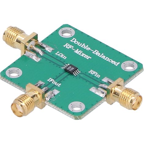 Module RF à double équilibre pour conversion micro-onde et inversion de fréquence sur circuit imprimé