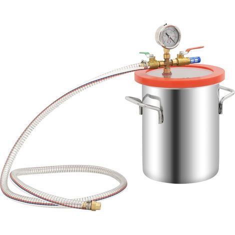 Chambre à vide en acier inoxydable 5,5 L