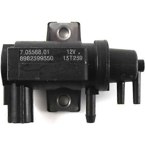 8982399350 7.05568.01 70556801 Électrovanne de dépression turbo compatible Isuzu Peugeot 12 V