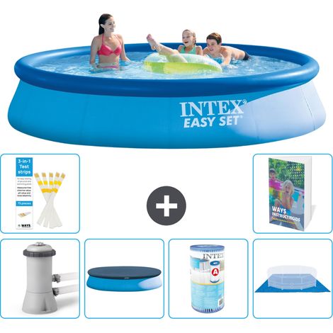 Easy Set Pool Rund - 396x84 cm - 7-teilig  S341 (1/5)
