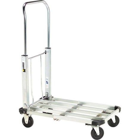 CARRELLO PIEGHEVOLE estensibile in ALLUMINIO 150KG MAURER (1/2)