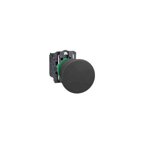 Harmony XB5 - bouton poussoir à impulsion - coup de poing Ø40 - noir - 1F - vis (1/2)