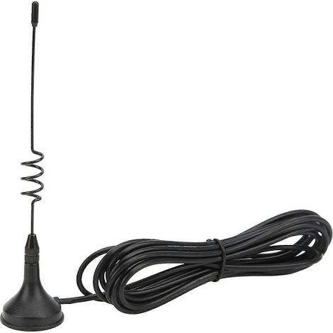HF-Antenne 5DBI mit hoher Verstärkung, SMA-Innenstiftanschluss, drahtlose WLAN-Signalantenne mit magnetischer Saugkraft