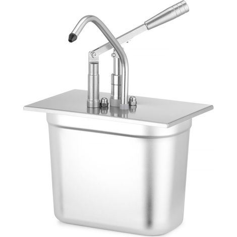 Couvercle Inox avec Distributeur pour Bacs GN 1/4 321x165mm - Hendi (1/4)