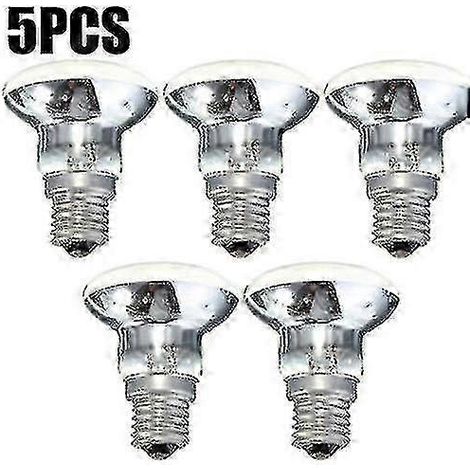 Lot de 5 ampoules de rechange E14 R39 30 W pour lampe à lave, à visser, Bulbtmall (1/5)
