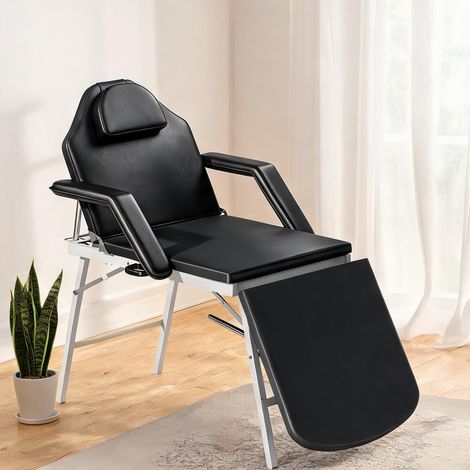 Appareil de massage en similicuir acier 182 x 82 x 68 cm (1/5)