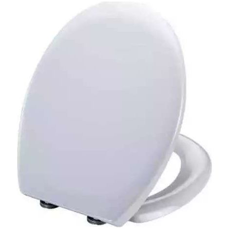 Seba Sedile WC Adige Slowclose Bianco Antibatterico - 49x39 cm