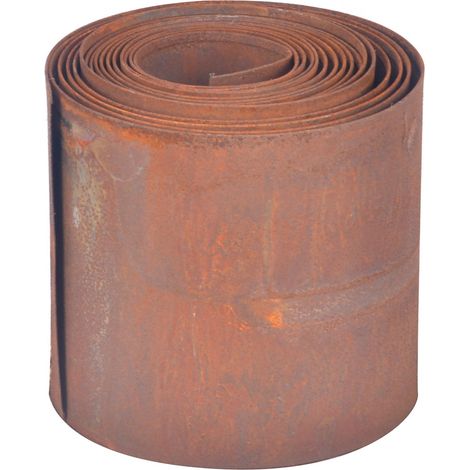 Bordatura per prato in acciaio corten - bordatura flessibile per giardino 230479620 (1/5)