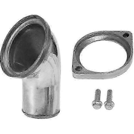 Thermostatgehäuse für Chevrolet V8 350/454 mit 45° drehbarem Wasserstutzen von BBCSilver SZRH