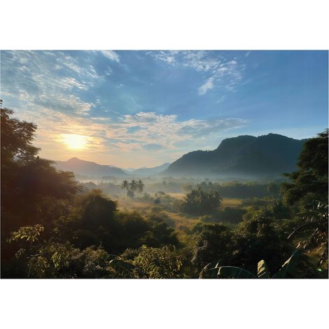 Fototapete Landschaft Natur – Moderne Großformat Wandtapete 150x105 cm – Für Wohnzimmer & Schlafzimmer