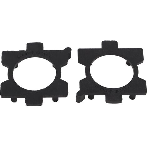 Deux supports de base pour phares LED, faible consommation d'énergie, conception professionnelle, matériau ABS, supports d'ampoules de phares. (1/5)