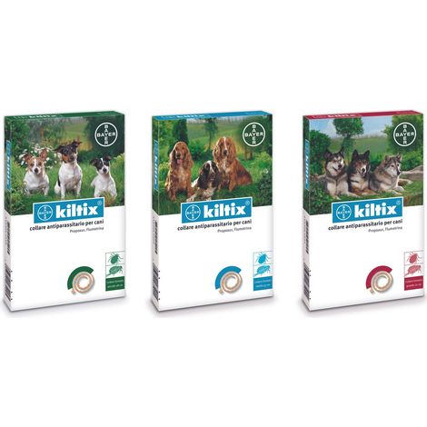 Bayer COLLARE ANTIPARASSITARIO PER CANI KILTIX (cm. 38) piccolo