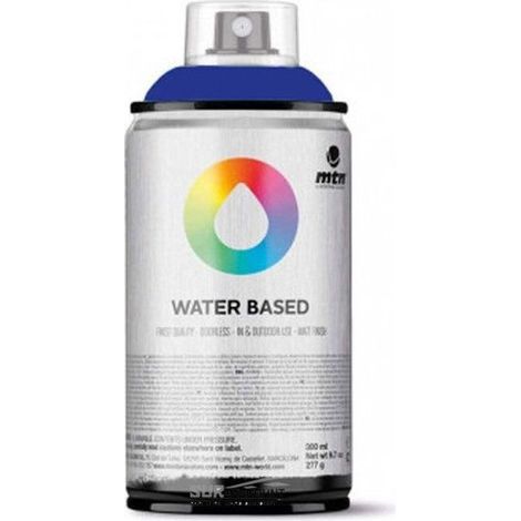 Bombe de peinture MTN water based - bleu primaire foncé (1/3)