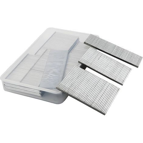 25-50 mm Clous en Forme de T en Forme de T, Clous Pour Cloueuse à Air Comprimé, Clous Droits pour Finition à Clous pour Pistolet à Clous (Lot de 1140 Pièces) (1/5)