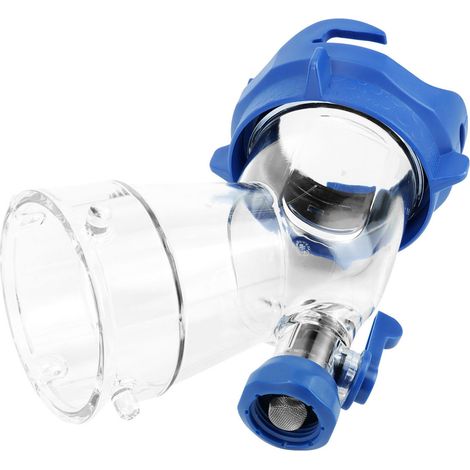 Rinçage de réservoir de camping-car, coude d'adaptateur de tuyau d'égout transparent à 45 degrés pour eaux noires usées avec contrôle de débit, extension transparente (1/5)