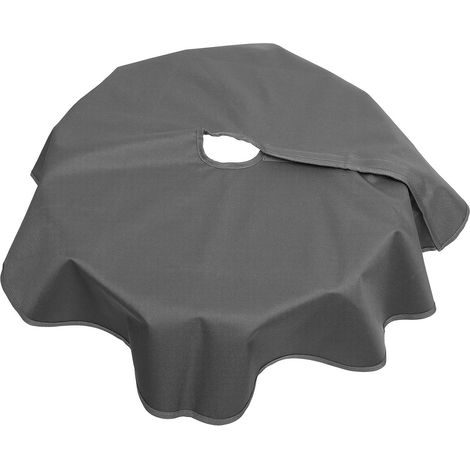 Housse Ronde Protection Contre la Poussière le Vent en Tissu Oxford pour Base de Parasol, Installation Simple et Nettoyage Facile pour Espaces Extérieurs,Parent (1/5)
