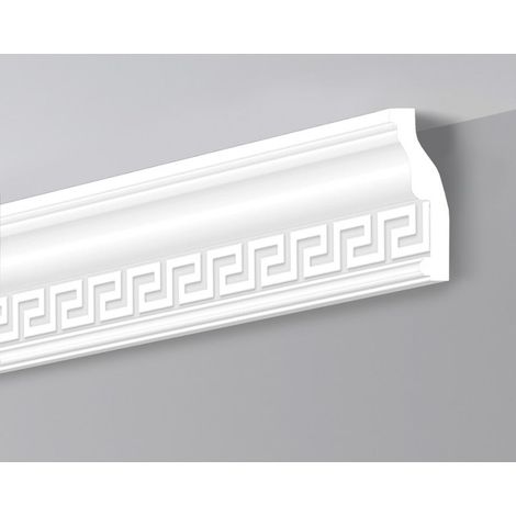 €1,49ml  STOCK  Pacco da 100ml di cornice decorativa in XPS compatto 130X50x2000 LDK03