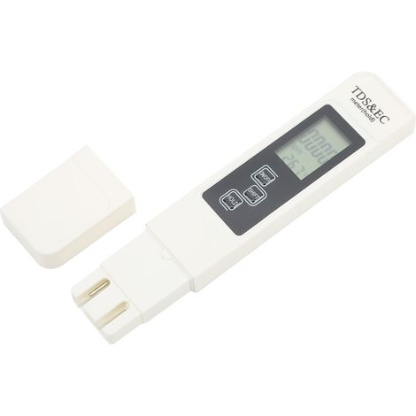 Compteur TDS à écran LCD, affichage Celsius/Fahrenheit, réglable, large gamme d'applications, haute précision, performances stables, compteur EC (1/5)