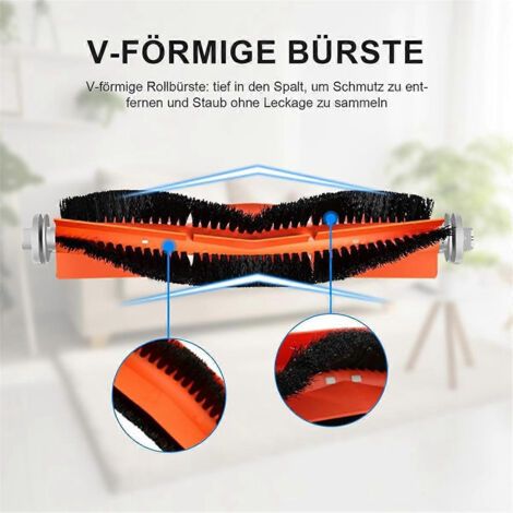 NALOOKAMIC Pièces détachées pour aspirateur Dreame D9/D9 Max L10 Pro : brosse principale, filtre HEPA, pièce de rechange. (1/4)