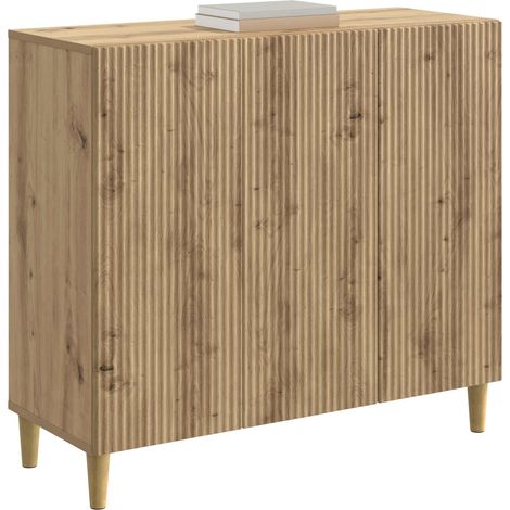 Maison Exclusive - Credenza Rovere Artigianale 89 x 34,5 x 80 cm