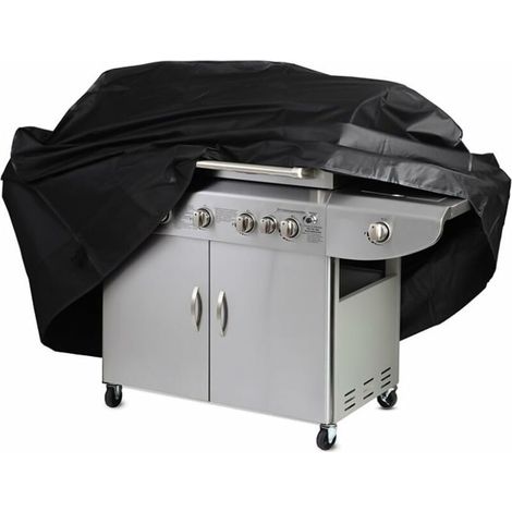 Protective cover for barbecue 145 x 61 x 117 cm Black, (1/5)