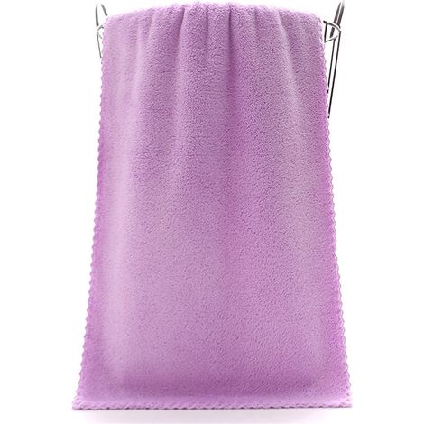 Serviette De Bain Enfant - 50 X 100 Cm - Velours Corail - Coton Doux - Pour Salle De Bain Plage Piscine - 1 Piece (1/5)