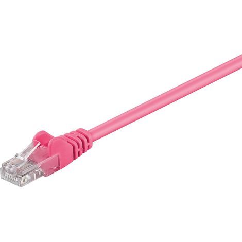 Goobay 95559 Rojo 1.5m - Cable de red (1,5 m, RJ-45, RJ-45, Rojo)